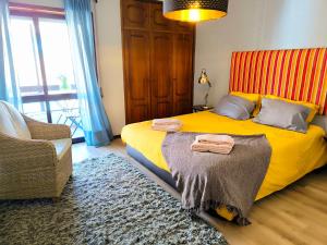 Praia de Vila do Conde com vista a mar