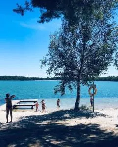 HH_Ferienhaus Nicole, 100 Meter zum Badesee - Staupitz