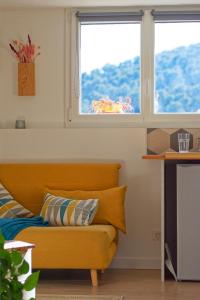 Appartements charmant 2 pieces vue Saint Paul de Vence 1 chambre : photos des chambres