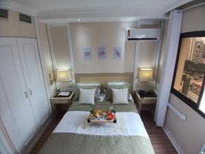 2905 Flat Completo em Hotel 4 estrelas no Jardins! Com piscina, Jacuzzi, Sauna e academia!