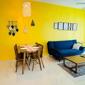 Seaview 2B1R cozy condo forest city - 龟咯