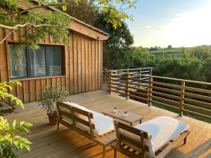 Maisons de vacances Le Petit Chai Fronsadais : photos des chambres
