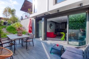 Studio de 40m2 avec terrasse privée, gare à 5 min