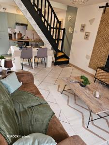 maison de ville avec jardin privatif