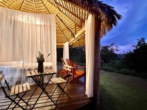 Finca Terra Incognita - Wood cabins in the jungle - Sea view