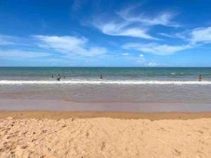 Casa de praia p família, confortável, bem arejada