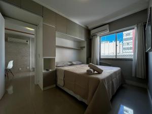 AL01- 1 Quarto| Pé na Areia| Vista Mar| Completo