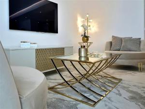 Chic Mediterranean Living In This Three-Bedroom Penthouse Situated in the San Roque Club Resort