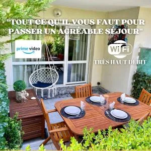 Studio Rénové au calme avec Terrasse Trouville - Grand Bec