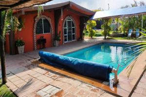 Casa campestre familiar con alberca y areas recreativas