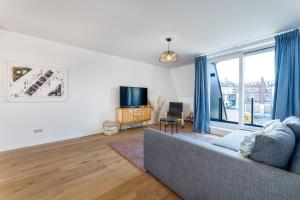 Espresso Duplex app aan zee met terras & parking