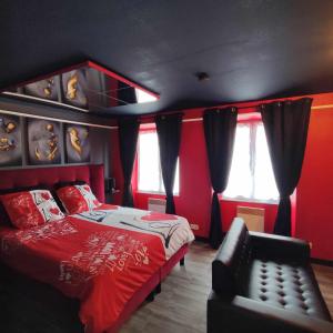 Appartements L'evasion Plaisir Prive SPA : photos des chambres