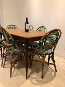 Maisons de vacances Maison bois tout confort proche du lac et de l'ocean : photos des chambres