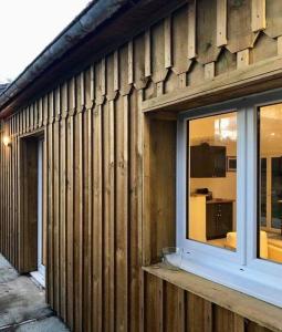 Maisons de vacances Maison bois tout confort proche du lac et de l'ocean : photos des chambres