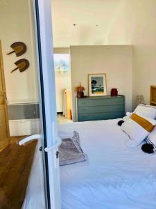 Maisons de vacances Maison bois tout confort proche du lac et de l'ocean : photos des chambres