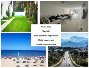 Le patio de CaboNegro - 250m de la plage - 6 couchages