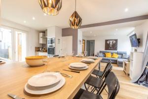 Appartements Maison tout equipee Chateaugay Terrasse & Garage : photos des chambres