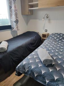 Mobil home 3 chambres Accès direct plage 4 Etoiles