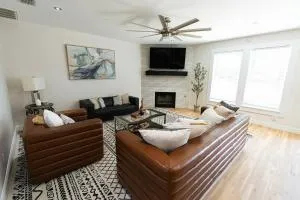 ※ Cul-de-Sac Haven, Stylish & Tranquil ~ King Beds - ميسكوايت