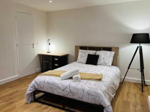 Appartements La ruche Arrageoise - Parking gratuit - Cozy - Grand lit - Long sejour : photos des chambres