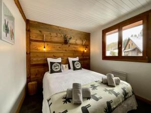 Chalets Chalet du Pre - Sauna, terrasse et grand jardin : photos des chambres