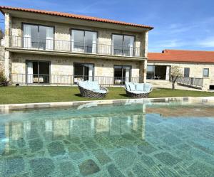 Paços do Douro, Chambre privée avec piscine