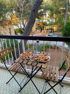 T2 avec clim et terrasse vue mer, les Sablettes