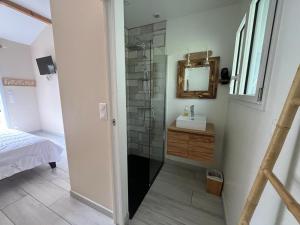 Appartements Gite du Pin avec Spa privatif : photos des chambres