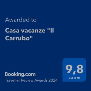 Casa vacanze "Il Carrubo"
