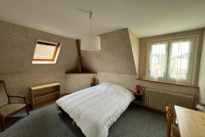 Maisons de vacances Norman house facing the sea : photos des chambres