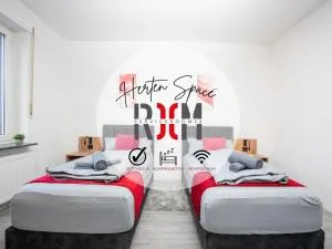 Serviceroom24 - Space in Herten WLAN - Smart-TV - 24-7 Check-in und Küche - Herten