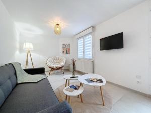 Appartements Le Jardin des Plantes Rouen Studios et F2 au calmes, Terrasse, stationnement gratuit : photos des chambres