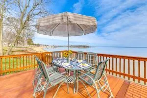 Riverfront Colonial Beach Home with Private Beach! - Clifton on the Potomac