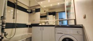 Love nest with balcony close to the sea