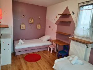 Appartements Magnifique appartement avec terrasse et parking, 8 Personnes : photos des chambres