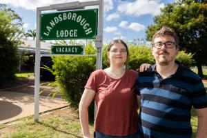 바칼딘 Landsborough Lodge Motel 호텔 객실