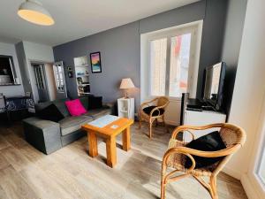 Quiberon - Appartement 4P100m² pour 8 Pers avec Wifi - Vue Mer - FR-1-478-274