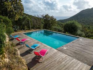 Maison vue Mer et Maquis