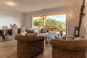 Maisons de vacances Maison vue Mer et Maquis : photos des chambres