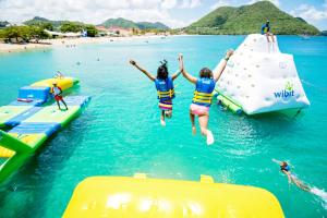 Reduit Beach, Rodney Bay, Gros Islet, Saint Lucia, Caribbean.