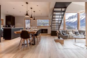 Chalet Kieppi - View off Mont-Blanc range