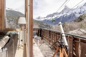 Chalets Chalet Kieppi - View off Mont-Blanc range : photos des chambres