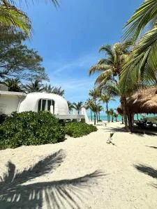 Playa privada con casa entera y palapa - 卡门城