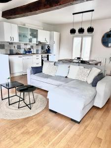 Le Rabelais, superbe appartement en duplex, proche forteresse et monument historique