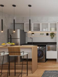 FARIA LIMA, PINHEIROS Estação a 600 metros - ESTUDIOS e Apto de 1QR 1B Completos, Modernos, Aconchegantes - Iguatemi Stay B