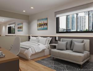 FARIA LIMA, PINHEIROS Estação a 600 metros - ESTUDIOS e Apto de 1QR 1B Completos, Modernos, Aconchegantes - Iguatemi Stay B