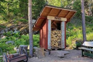 Lammastilan laavu - Lean to Inarin tila