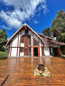 Capivari Lodge vista incrível da natureza