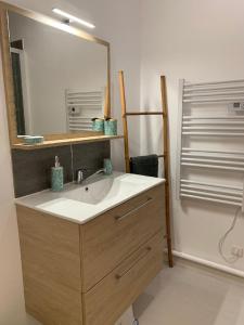 Maisons de vacances Appartement a Fecamp avec vue port et mer Le Semaphore : photos des chambres