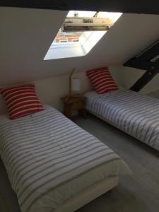 Maisons de vacances Appartement a Fecamp avec vue port et mer Le Semaphore : photos des chambres